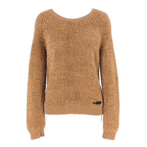 Burberry Brit Bouclé Knit Teddy Wool Sweater XL - Picture 1 of 8